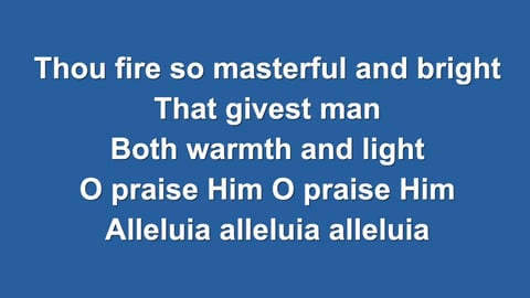 All Creatures Of Our God And King (Organ)