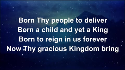 Come Thou Long Expected Jesus