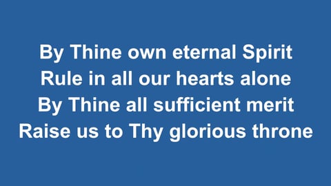 Come Thou Long Expected Jesus