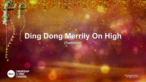Ding Dong Merrily On High