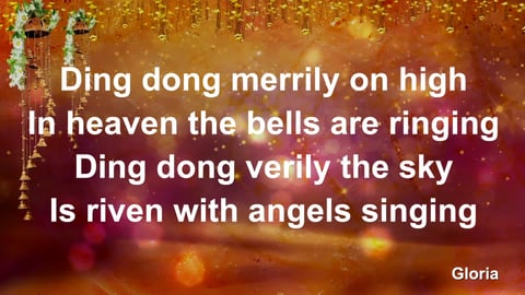 Ding Dong Merrily On High