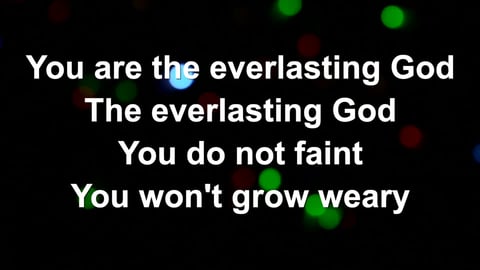 Everlasting God (Acoustic)