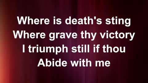 Abide With Me (Acoustic)