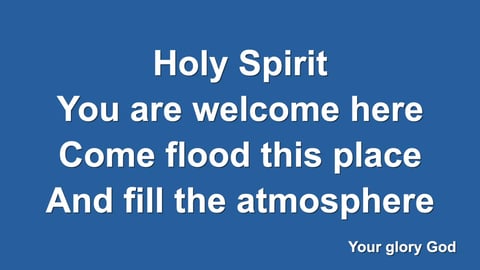 Holy Spirit by Worship Lyric Videos