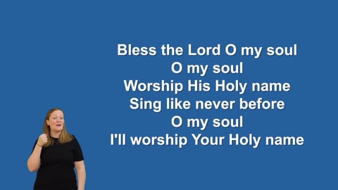 10,000 Reasons (Bless The Lord) - Makaton