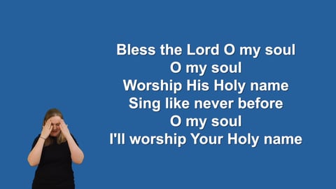 10,000 Reasons (Bless The Lord) - Makaton