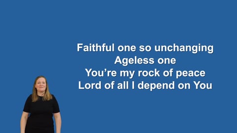 Faithful One - Makaton