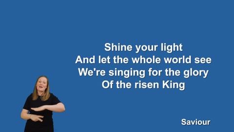 Mighty To Save - Makaton