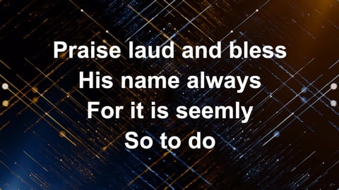 All People That On Earth Do Dwell (Acoustic)