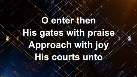 All People That On Earth Do Dwell (Acoustic)