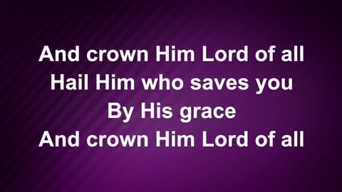 All Hail The Power Of Jesus Name (Acoustic)