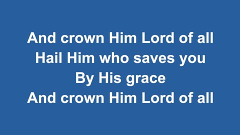 All Hail The Power Of Jesus Name (Acoustic)