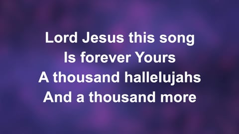 A Thousand Hallelujahs