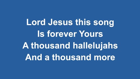 A Thousand Hallelujahs