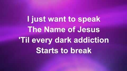 I Speak Jesus (Acoustic)