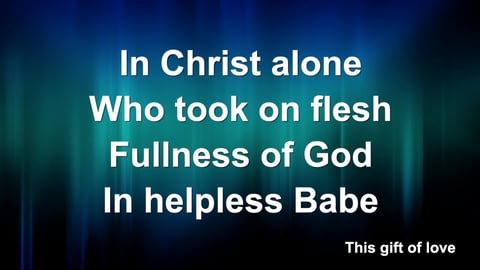 In Christ Alone (Acoustic)