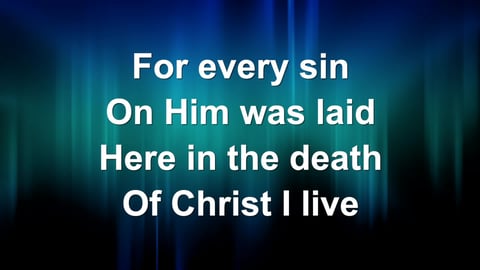 In Christ Alone (Acoustic)