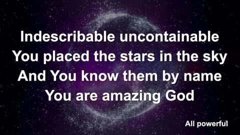 Indescribable (Acoustic)