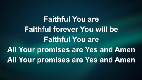 Yes And Amen (Acoustic)