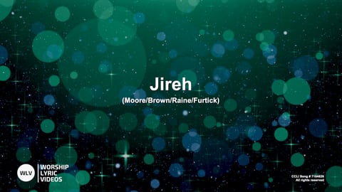 Jireh (Acoustic)