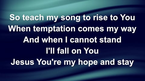 Lord I Need You (Acoustic)