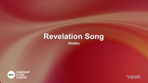 Revelation Song (Acoustic)