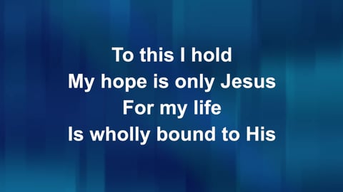 Yet Not I But Through Christ In Me (Acoustic)