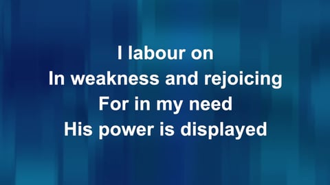 Yet Not I But Through Christ In Me (Acoustic)