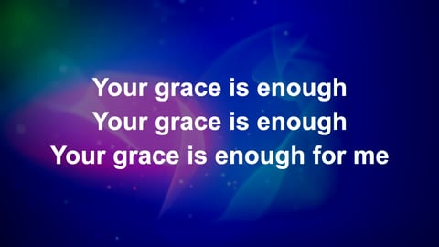 Your Grace Is Enough (Acoustic)