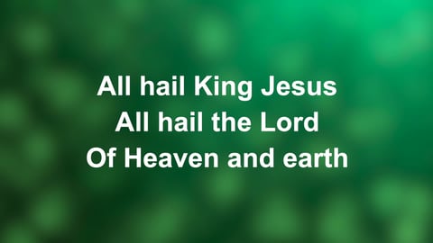 All Hail King Jesus (Acoustic)