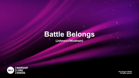 Battle Belongs (Acoustic)