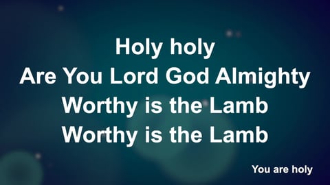 Agnus Dei (Acoustic)