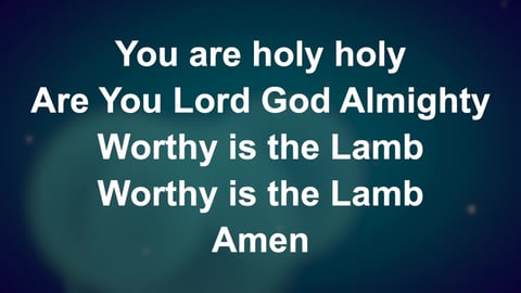 Agnus Dei (Acoustic)