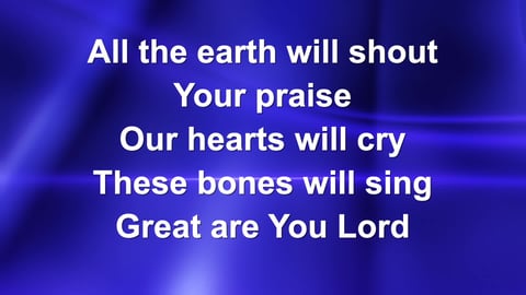 Great Are You Lord (Acoustic)