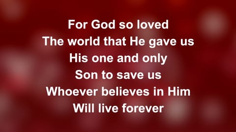 God So Loved (Acoustic)