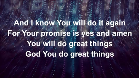 Great Things (Acoustic)