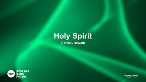 Holy Spirit (Acoustic)
