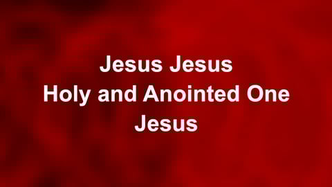 Holy And Anointed One (Acoustic)