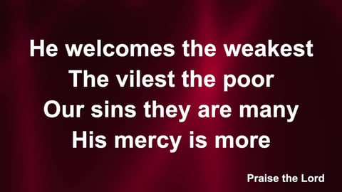 His Mercy Is More (Acoustic)