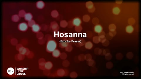 Hosanna (Acoustic)