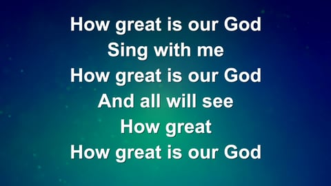 How Great Is Our God (Acoustic)