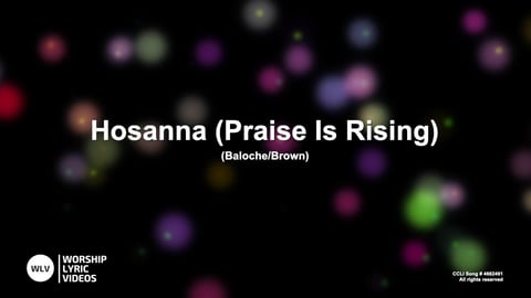 Hosanna (Praise Is Rising) (Acoustic)