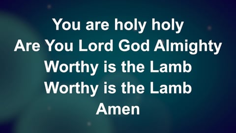 Agnus Dei (Acoustic)