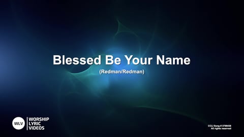 Blessed Be Your Name (Acoustic)