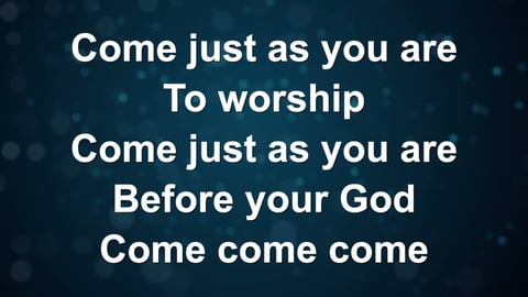 Come Now Is The Time To Worship (Acoustic)