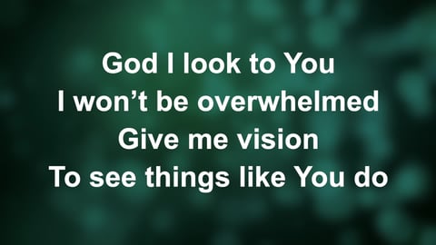 God I Look To You (Acoustic)