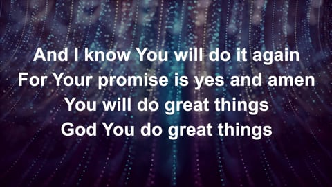 Great Things (Acoustic)