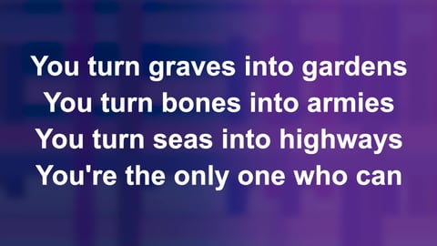 Graves Into Gardens (Acoustic)