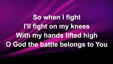 Battle Belongs (Acoustic)