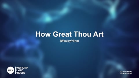 How Great Thou Art (Acoustic)